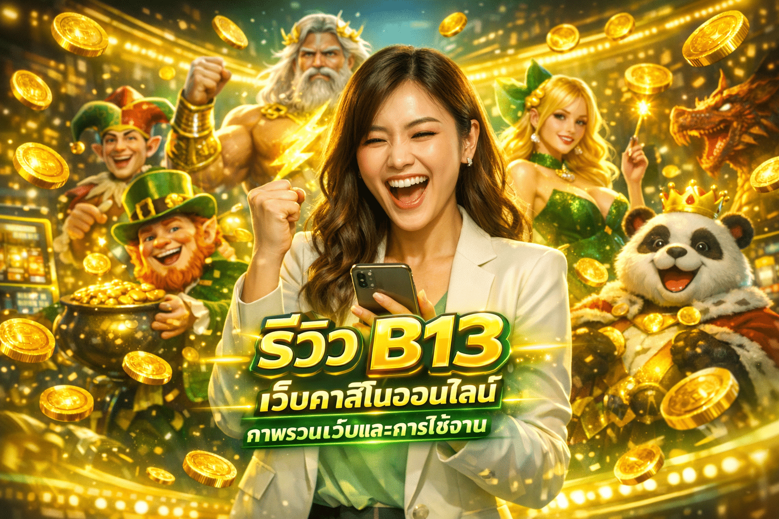รีวิว B13 เว็บคาสิโนออนไลน์ ภาพรวมเว็บและการใช้งาน