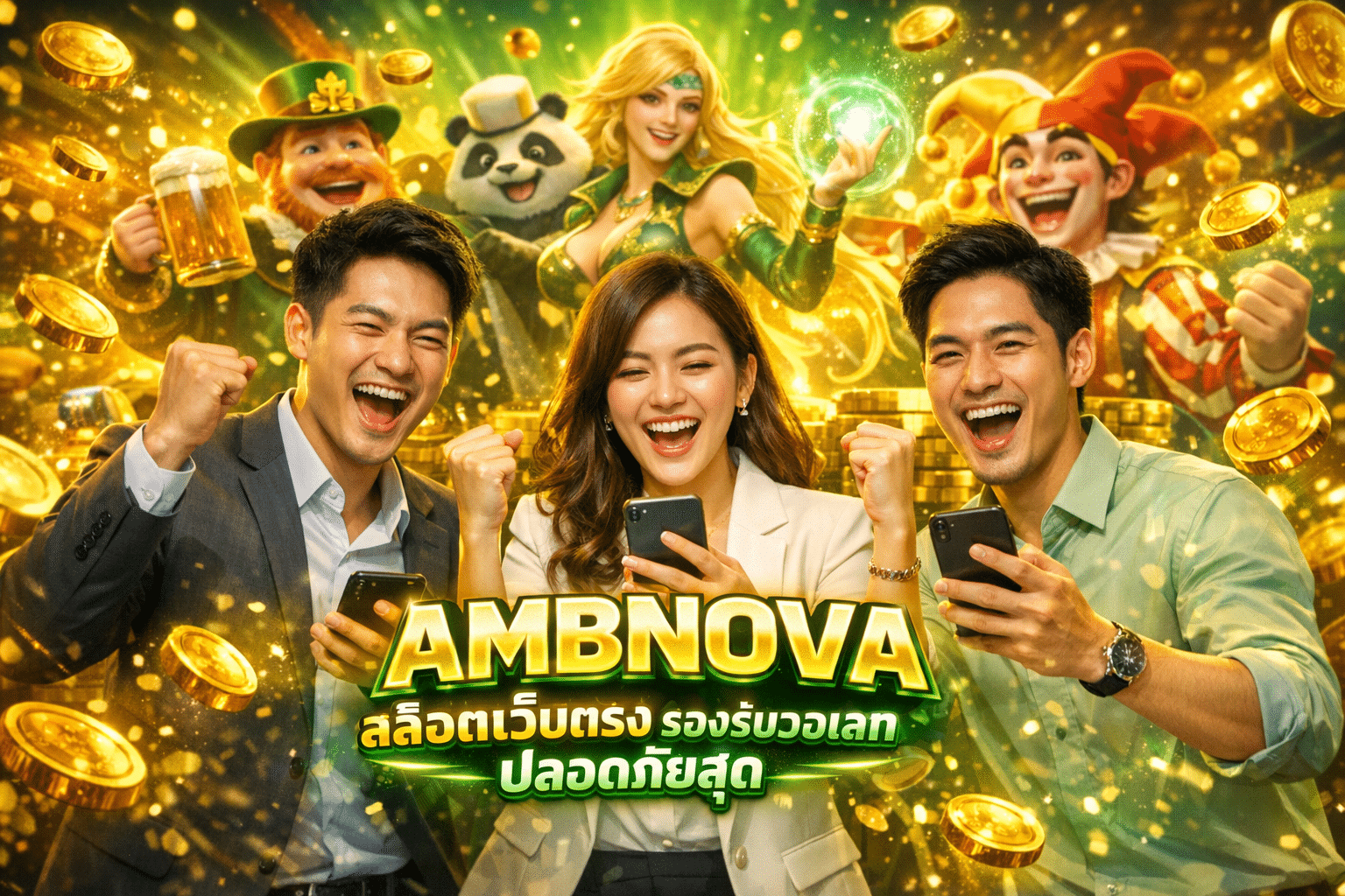 AMBNOVA สล็อตเว็บตรง รองรับวอเลทปลอดภัยสุด